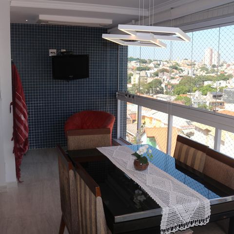 Apartamento à venda com 150m², 3 quartos e 3 vagasVaranda da Sala