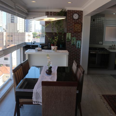 Apartamento à venda com 150m², 3 quartos e 3 vagasVaranda da Sala