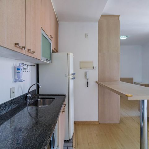 Apartamento à venda com 33m², 1 quarto e 1 vaga Apartamento à venda com 33m², 1 quarto e 1 vagaCozinha