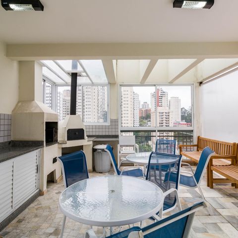 Apartamento à venda com 33m², 1 quarto e 1 vaga Apartamento à venda com 33m², 1 quarto e 1 vagaÁrea comum - Churrasqueira