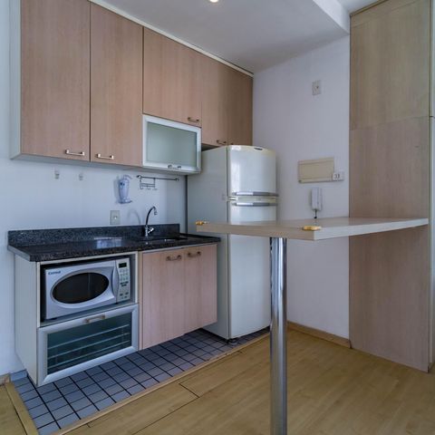 Apartamento à venda com 33m², 1 quarto e 1 vaga Apartamento à venda com 33m², 1 quarto e 1 vagaCozinha