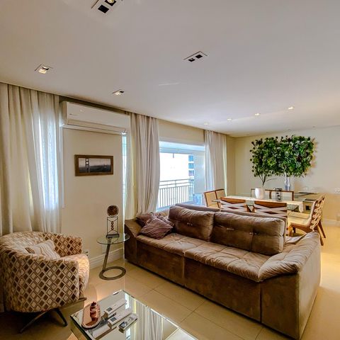 Apartamento para alugar com 122m², 2 quartos e 2 vagasSala