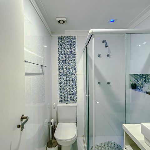 Apartamento para alugar com 122m², 2 quartos e 2 vagasBanheiro da Suíte