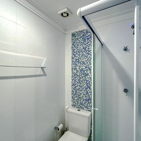 Apartamento para alugar com 122m², 2 quartos e 2 vagasBanheiro da Suíte