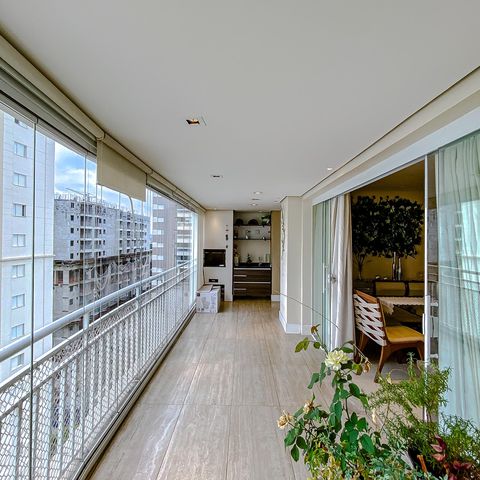 Apartamento para alugar com 122m², 2 quartos e 2 vagasVaranda da Sala