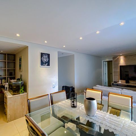Apartamento para alugar com 122m², 2 quartos e 2 vagasSala