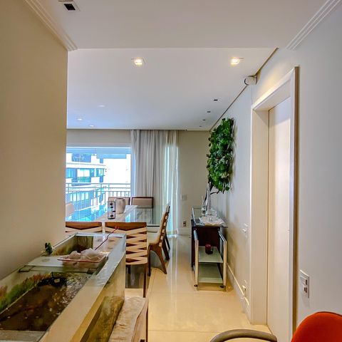 Apartamento para alugar com 122m², 2 quartos e 2 vagasSala
