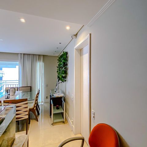 Apartamento para alugar com 122m², 2 quartos e 2 vagasSala
