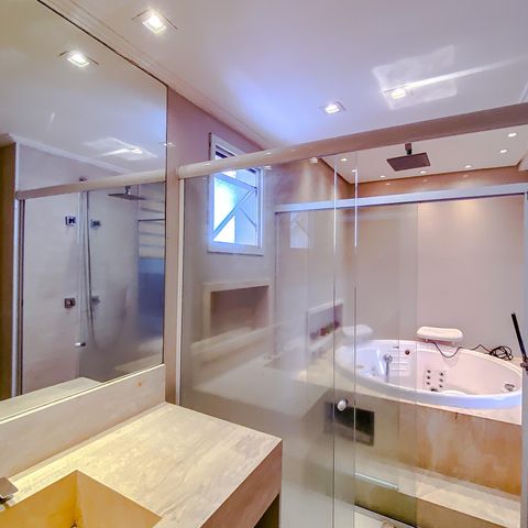Apartamento para alugar com 122m², 2 quartos e 2 vagasBanheiro da Suíte