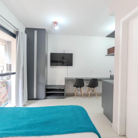 Studio à venda com 26m², 1 quarto e sem vagaStudio