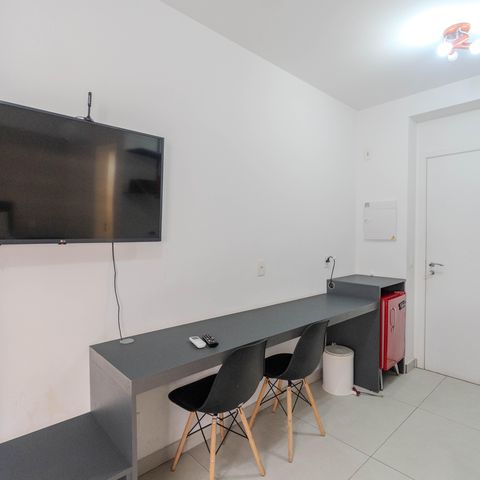 Studio à venda com 26m², 1 quarto e sem vagaCozinha