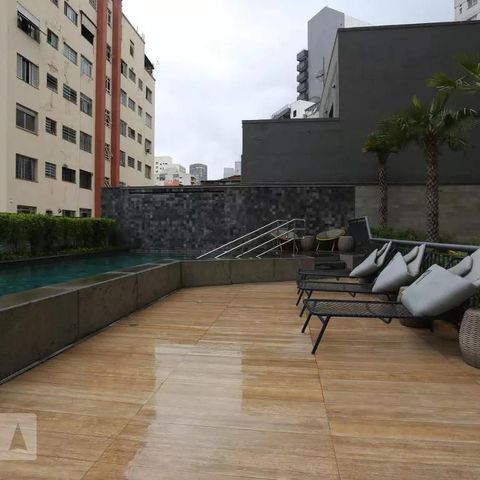 Studio à venda com 26m², 1 quarto e sem vagaÁrea comum - Piscina