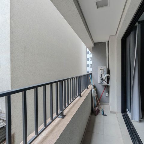 Studio à venda com 26m², 1 quarto e sem vagaSacada