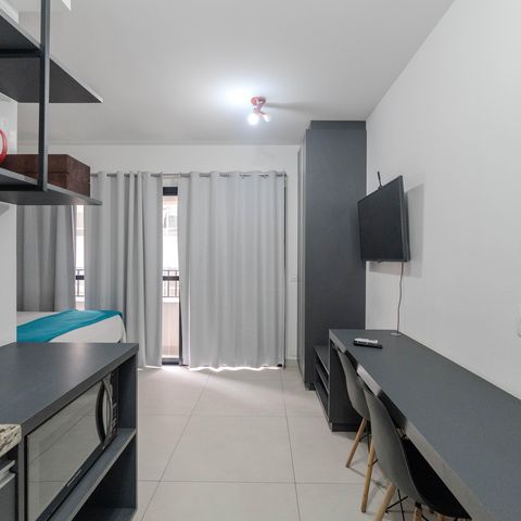 Studio à venda com 26m², 1 quarto e sem vagaStudio