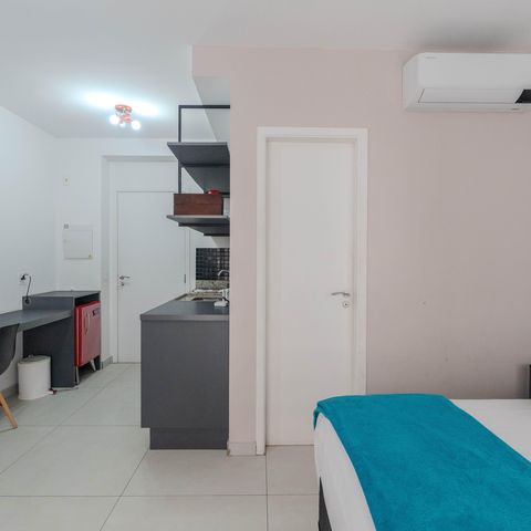 Studio à venda com 26m², 1 quarto e sem vagaStudio
