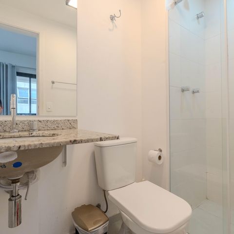 Studio à venda com 26m², 1 quarto e sem vagaBanheiro