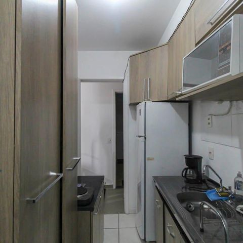 Studio à venda com 45m², 1 quarto e sem vagaCozinha