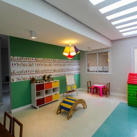 Studio à venda com 45m², 1 quarto e sem vagaBrinquedoteca