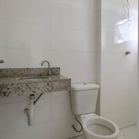 Apartamento para alugar com 82m², 2 quartos e sem vaga Apartamento para alugar com 82m², 2 quartos e sem vagaBanheiro da Suíte 1