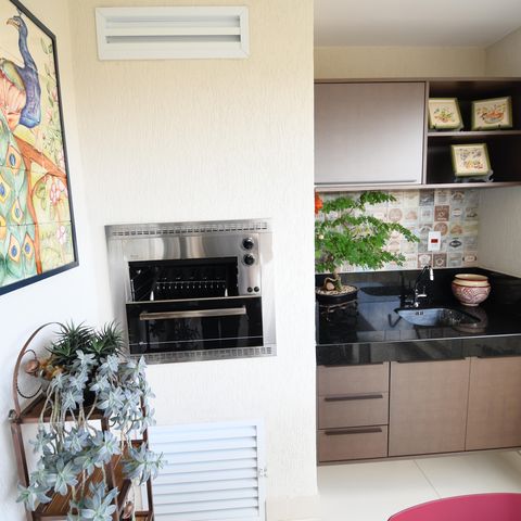 Apartamento à venda com 131m², 3 quartos e 3 vagasSala - Sacada Churrasqueira