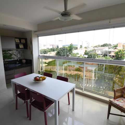 Apartamento à venda com 131m², 3 quartos e 3 vagasSala - Sacada
