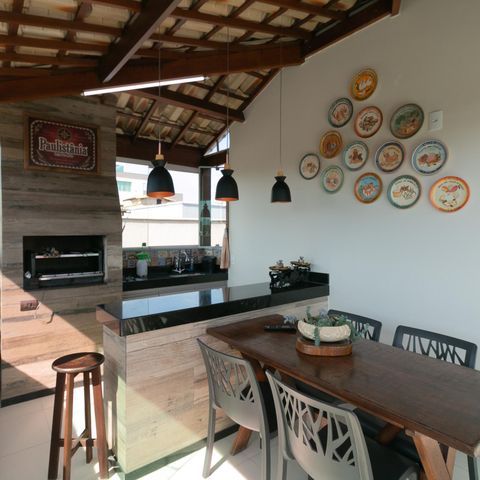 Apartamento à venda com 180m², 3 quartos e 2 vagas Apartamento à venda com 180m², 3 quartos e 2 vagasVaranda gourmet