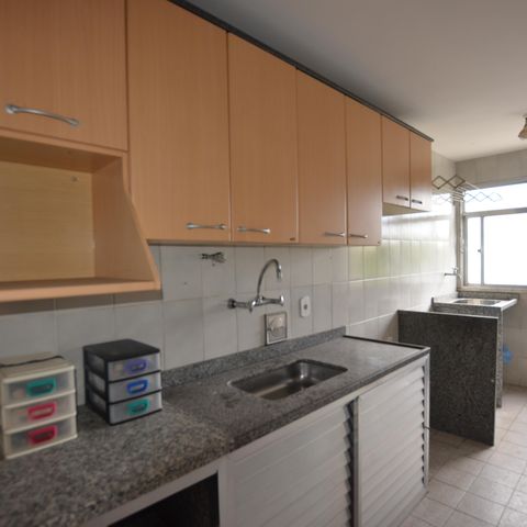 Apartamento para alugar com 63m², 2 quartos e 1 vagaCozinha e Área de Serviço