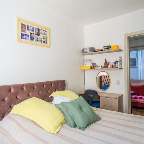 Apartamento à venda com 50m², 1 quarto e sem vaga Apartamento à venda com 50m², 1 quarto e sem vagaQuarto