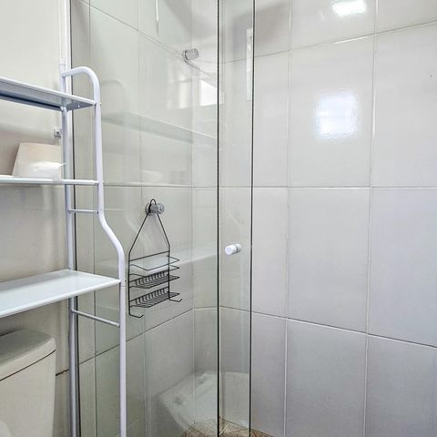 Studio para alugar com 19m², 1 quarto e sem vaga Studio para alugar com 19m², 1 quarto e sem vagaBanheiro
