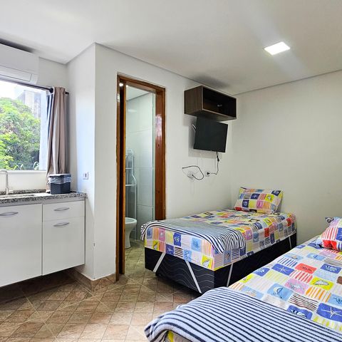 Studio para alugar com 18m², 1 quarto e sem vaga Studio para alugar com 18m², 1 quarto e sem vagaSala