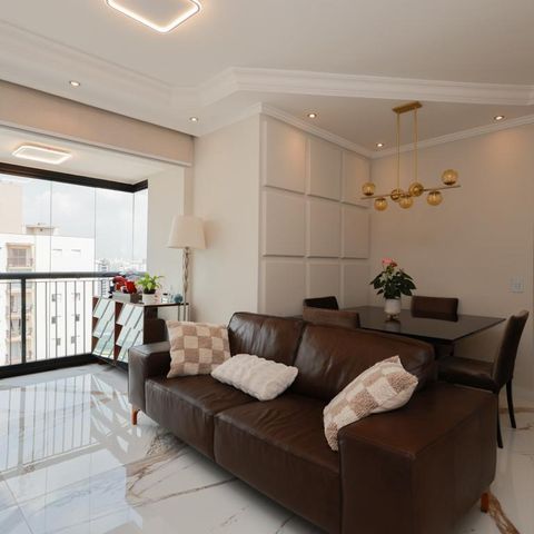 Apartamento à venda com 59m², 2 quartos e 2 vagas Apartamento à venda com 59m², 2 quartos e 2 vagasSala