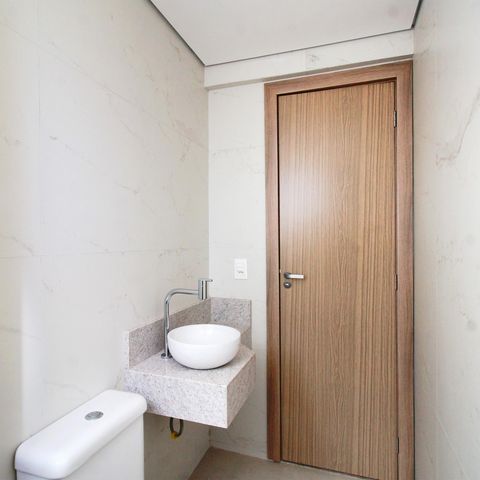 Apartamento à venda com 50m², 2 quartos e 2 vagasBanheiro da Suíte