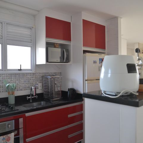 Apartamento à venda com 60m², 3 quartos e 1 vagaCozinha