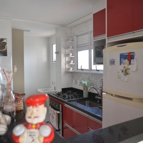 Apartamento à venda com 60m², 3 quartos e 1 vagaCozinha