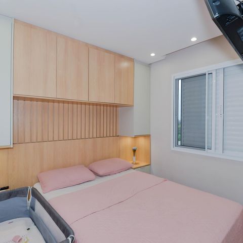 Apartamento para alugar com 44m², 2 quartos e 1 vagaQuarto 1