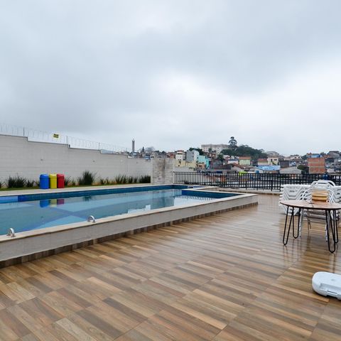 Apartamento para alugar com 44m², 2 quartos e 1 vagaÁrea comum - Piscina