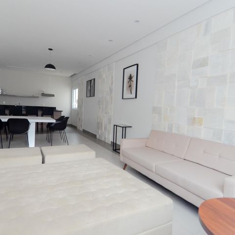 Apartamento para alugar com 44m², 2 quartos e 1 vagaÁrea comum - Salão de festas