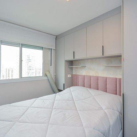 Apartamento à venda com 34m², 2 quartos e 1 vagaQuarto 1