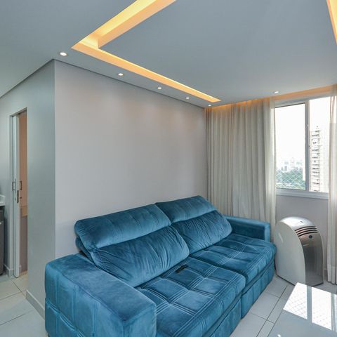 Apartamento à venda com 34m², 2 quartos e 1 vagaSala