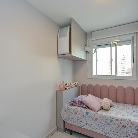 Apartamento à venda com 34m², 2 quartos e 1 vagaQuarto 2
