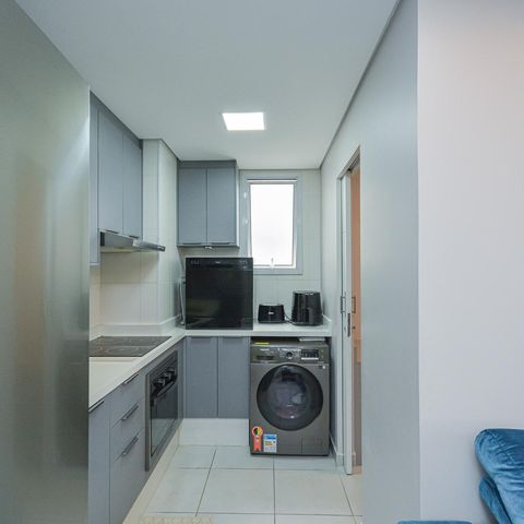 Apartamento à venda com 34m², 2 quartos e 1 vagaCozinha e Área de Serviço