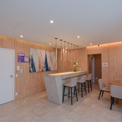 Apartamento à venda com 34m², 2 quartos e 1 vagaÁrea comum