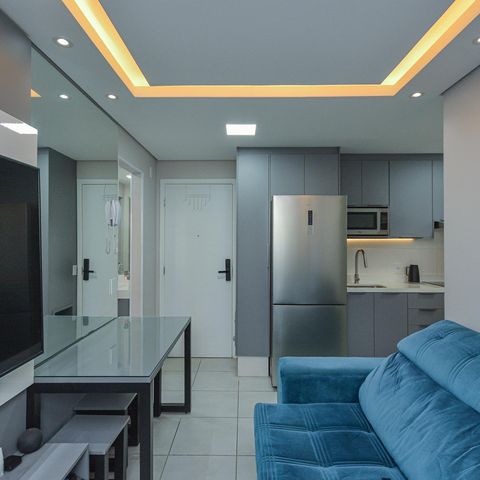 Apartamento à venda com 34m², 2 quartos e 1 vagaSala