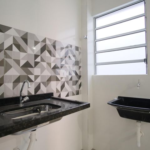 Apartamento à venda com 25m², 1 quarto e sem vagaCozinha e Área de Serviço