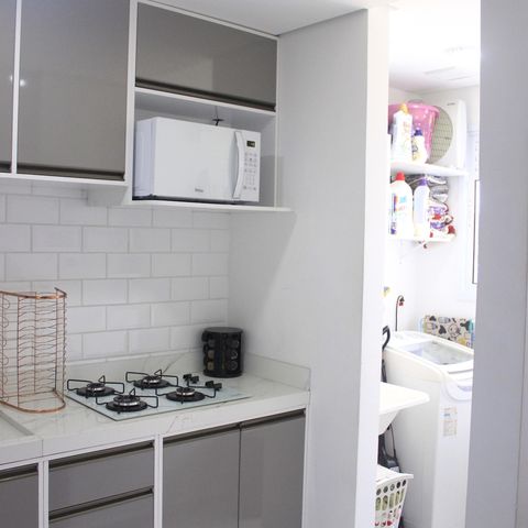 Apartamento à venda com 44m², 2 quartos e 1 vagaCozinha