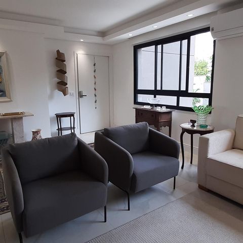 Apartamento para alugar com 150m², 3 quartos e 3 vagas Apartamento para alugar com 150m², 3 quartos e 3 vagasSala de Estar