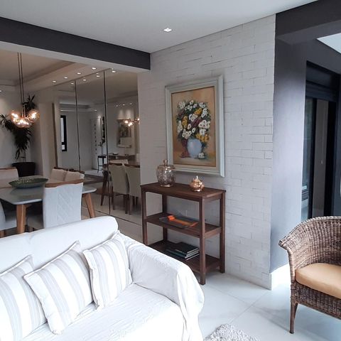 Apartamento para alugar com 150m², 3 quartos e 3 vagas Apartamento para alugar com 150m², 3 quartos e 3 vagasSala de TV e Sacada