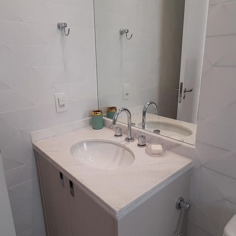 Apartamento para alugar com 150m², 3 quartos e 3 vagas Apartamento para alugar com 150m², 3 quartos e 3 vagasBanheiro da Suíte 3