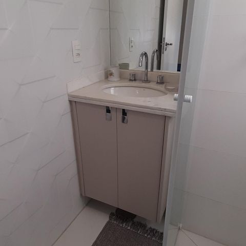 Apartamento para alugar com 150m², 3 quartos e 3 vagas Apartamento para alugar com 150m², 3 quartos e 3 vagasBanheiro da Suíte 2