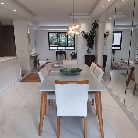Apartamento para alugar com 150m², 3 quartos e 3 vagas Apartamento para alugar com 150m², 3 quartos e 3 vagasSala de Jantar